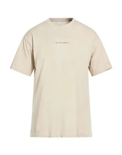 Why Not Brand Man T-shirt Beige Size Xl Cotton In Gray