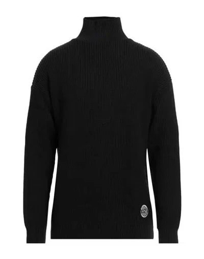 Why Not Brand Man Turtleneck Black Size Xxl Acrylic, Wool
