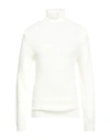 Why Not Brand Man Turtleneck Cream Size Xl Acrylic, Wool In White