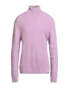 Why Not Brand Man Turtleneck Lilac Size Xl Acrylic, Wool