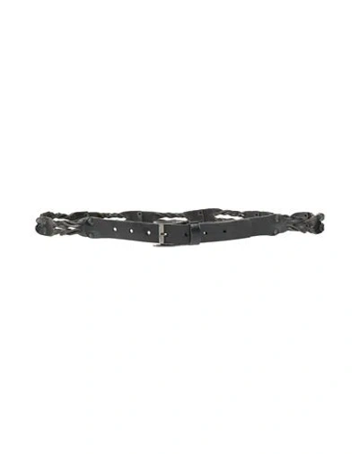 Why Not Brand Woman Belt Black Size Onesize Leather