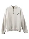 Whyat Monte-carlo Half-zip Sweatshirt In White