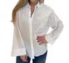 Whyci Milano Noam Embroidered Shirt In White