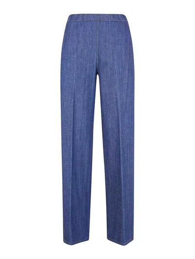 Whyci Straight Trousers In Blue