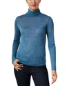 Whyci Why Ci Turtleneck Top In Blue