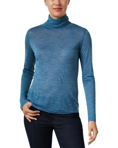 Whyci Why Ci Turtleneck Top In Blue