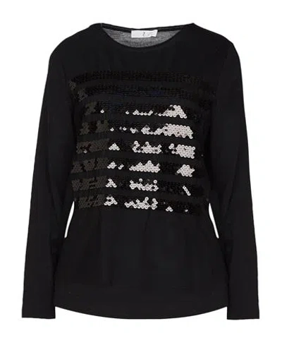 Whyci Woman Sweater Black Size 4 Wool, Polyamide