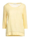 Whyci Woman Top Marigold Size 10 Viscose, Linen In Yellow