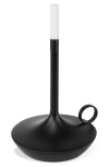 Wick By Graypants Wick Short Rechargeable Table Light In Black
