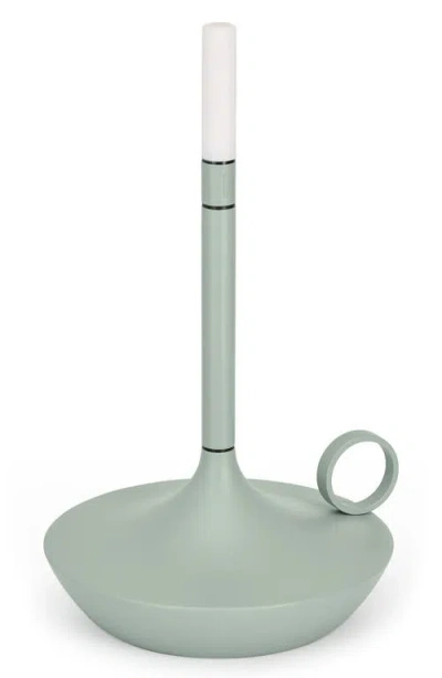 Wick By Graypants Wick Short Rechargeable Table Light In Sage Green