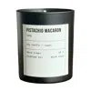 Wick Guru Black / Neutrals / White Pistachio Macaron Scented Candle – Sweet, Caramel & Meringue In Multi