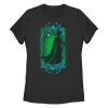 Wicked Elphaba Silhouette Frame  Graphic T-shirt In Black