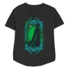 Wicked Elphaba Silhouette Frame  Graphic T-shirt In Black