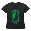 Wicked Elphaba Silhouette Frame  Graphic T-shirt In Black