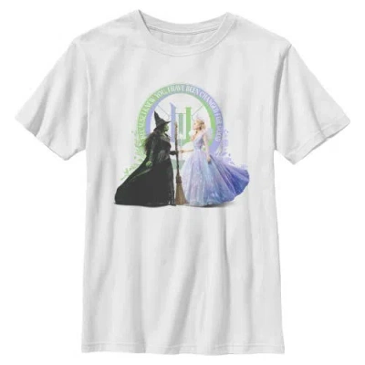 Wicked: For Good Kids'  Boy's Wicked For Good Elphaba And Glinda I Have Been Changed  Graphic T-shirt In White