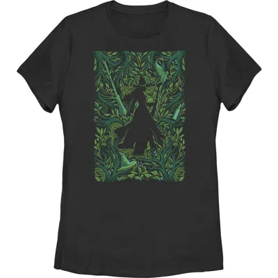 Wicked: For Good Wicked For Good Elphaba Forest Green Poster  Graphic T-shirt In Black