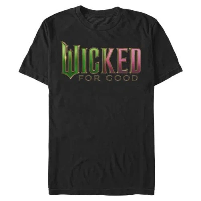 Wicked: For Good Wicked For Good Official Tonal Logo  Graphic T-shirt In Black