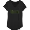 Wicked Official Logo  Graphic T-shirt In Black