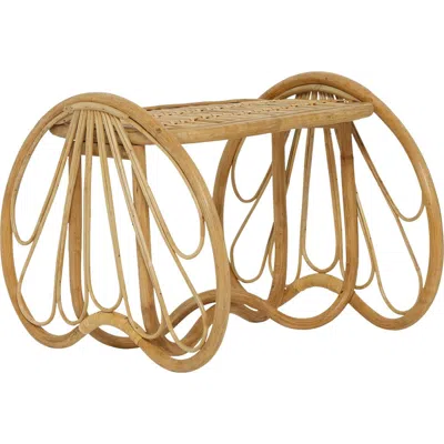 Wicker Village Lily Pad Planter Stool
