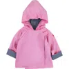 Widgeon Kids'  Favorite Hooded Raincoat In Parfait Pink