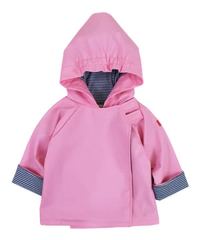 Widgeon Babies'  Fully Lined Favorite Rain Jacket In Pink