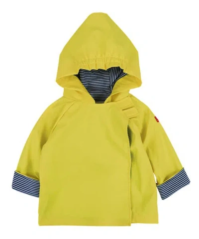Widgeon Babies'  Fully Lined Favorite Rain Jacket In Yellow