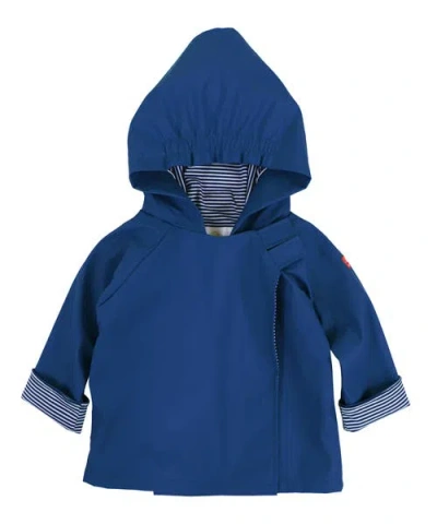 Widgeon Kids'  Hooded Favorite Rain Jacket In Blue