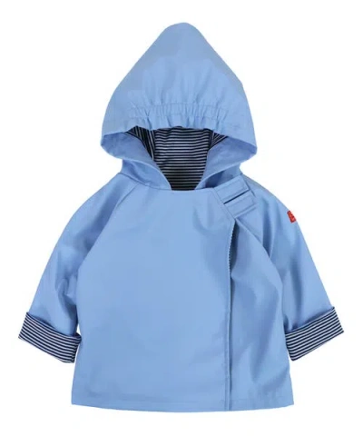 Widgeon Kids'  Hooded Favorite Rain Jacket In Blue