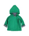 Widgeon Unisex Favorite Rain Jacket - Baby, Little Kid In Golf Green
