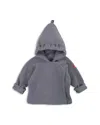 Widgeon Unisex Hooded Fleece Jacket - Baby, Little Kid In Slate Grey