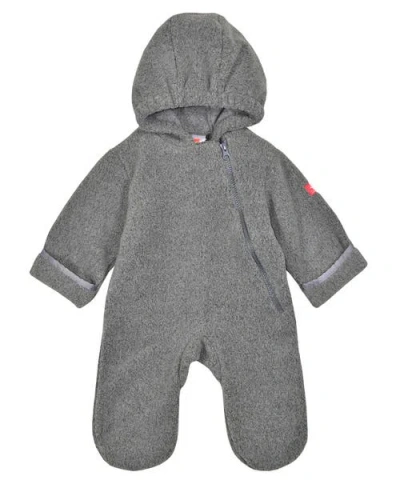 Widgeon Babies'  Warmplus Water Repellent Polartec Fleece Bunting In Gray