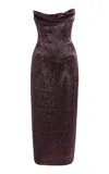 Wiederhoeft Ivy Beaded Midi Dress