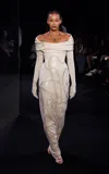 Wiederhoeft Sequined Full-length Gloves In Ivory
