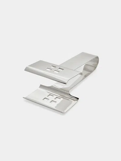 Wiener Silber Manufactur Josef Hoffmann 135 Silver-plated Asparagus Tongs  Abask Luxury Gift In Metallic