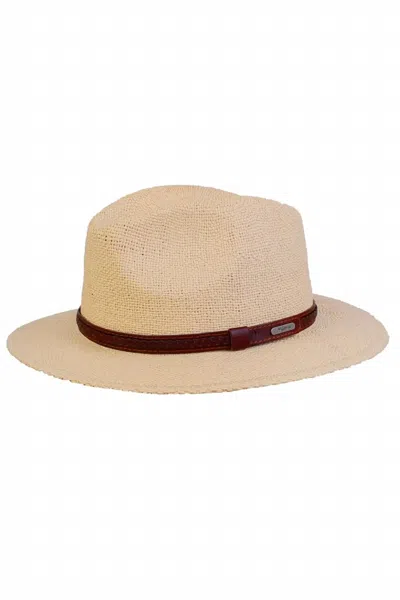 Wigens Men's Classic Paper Straw Hat In Natural In Neutral