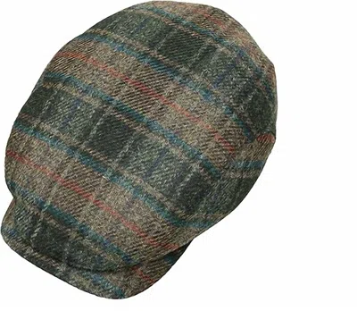 Wigens Unisex Ivy Contemporary Cap In Olive In Multi