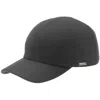 Wigens Wool Baseball Cap With Earflaps In Black