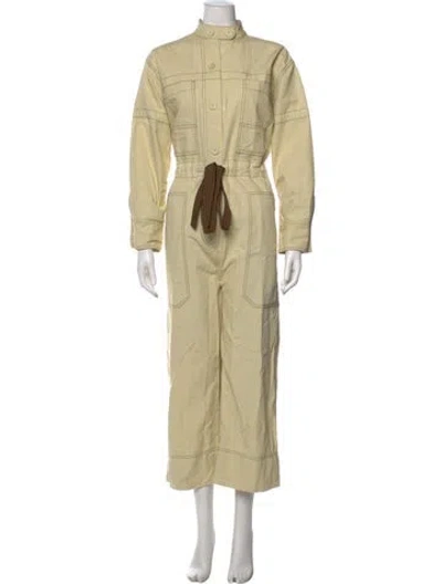 Pre-owned Wiggy Kit Jumpsuit In Neutral