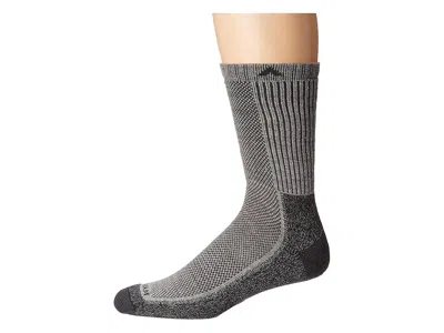 Wigwam Cool Lite Hiker Pro Crew Crew Cut Socks Shoes Grey/charcoal: Md (us Men's Shoe 5-9.5 - Women's Shoe  In Multi