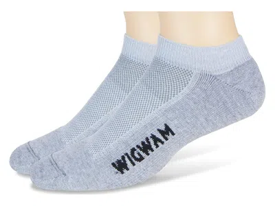 Wigwam Cool Lite Low, 2-pack Crew Cut Socks Shoes Grey: Lg (us Men's Shoe 9-12 - Women's Shoe 10-13) In Gray