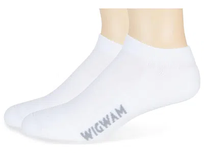 Wigwam Cool Lite Low, 2-pack Crew Cut Socks Shoes White: Lg (us Men's Shoe 9-12 - Women's Shoe 10-13)