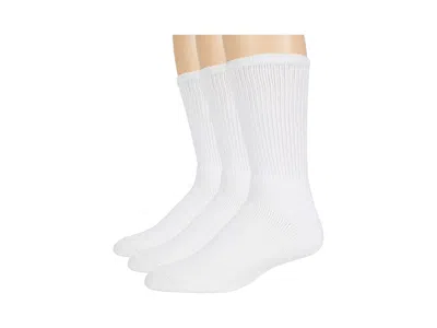 Wigwam King Cotton Crew 3-pack Crew Cut Socks Shoes White: Md (us Men's Shoe 5-9.5 - Women's Shoe 6-10)