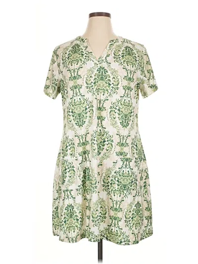 Pre-owned Wiholl Casual Dress In Green