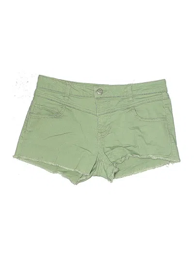 Pre-owned Wild Blue Khaki Shorts In Green