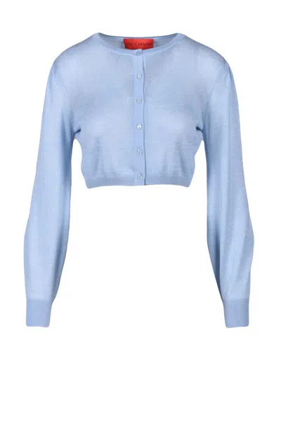 Wild Cashmere Cardigan - Light Blue