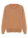 Wild Cashmere Cleo Top In Brown