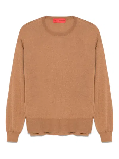 Wild Cashmere Cleo Top In Brown