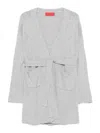 Wild Cashmere Karla Cardi-coat In Grey