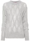 Wild Cashmere Sweaters In Grey