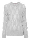 Wild Cashmere Sweaters In Grey